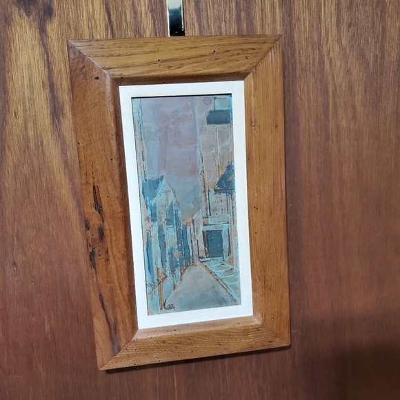 Parker Lee Artist Vintage Original Framed Painting - Picture 4 of 11